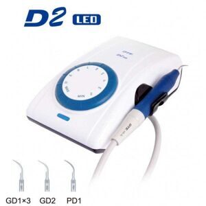 DTE-D2 LED - портативный ультразвуковой скалер с фиброоптикой, 5 насадок в комплекте | Woodpecker (Китай)