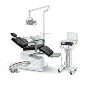 AY-A 4800 Cart - стоматологическая установка с подкатным модулем врача и сенсорным управлением, нижняя подача инструментов | Anya (Китай)