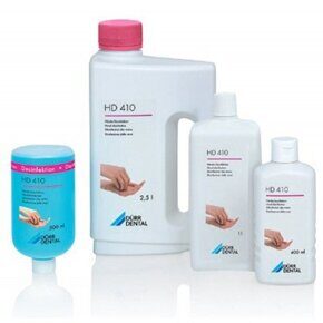 HD 410 - средство для дезинфекции, очистки и ухода за кожей рук | Dürr Dental (Германия)