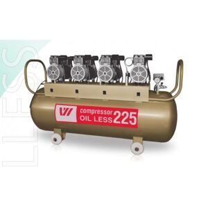 W-613 - безмасляный компрессор для 6-ти стоматологических установок с ресивером 225 л (520 л/мин) | WuerWei (Китай)
